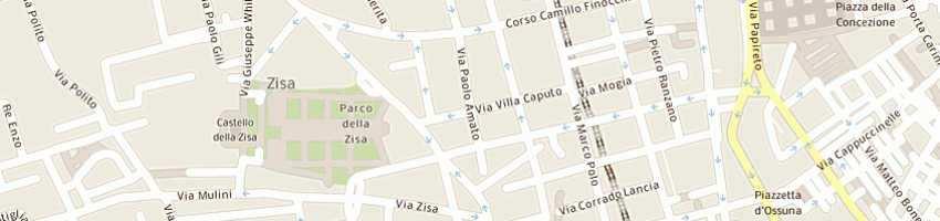 Mappa della impresa seidita giuseppe a PALERMO