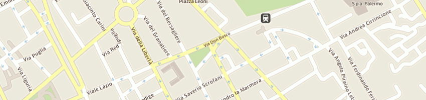 Mappa della impresa lo verso matteo a PALERMO