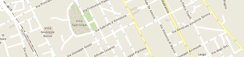 Mappa della impresa lopes salvatore a PALERMO