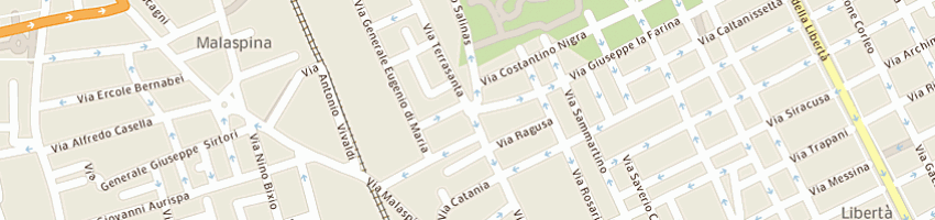 Mappa della impresa pubblisud sasdi emanuele auteri e c a PALERMO