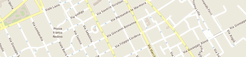 Mappa della impresa lo presti paolo a PALERMO