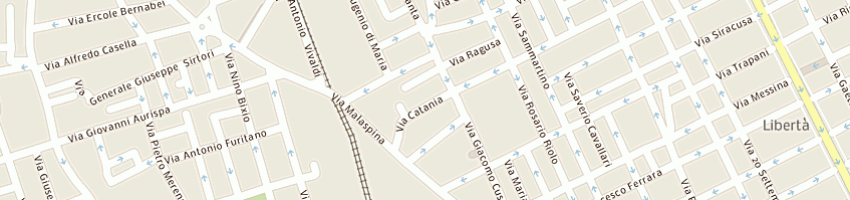 Mappa della impresa todaro vincenzo a PALERMO