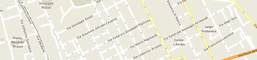Mappa della impresa bit com srl a PALERMO