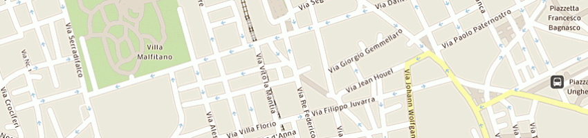 Mappa della impresa kryzia sas di vilardo r a PALERMO