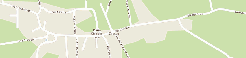 Mappa della impresa sigura giuseppe e figli di sigura doris e alessandro snc a REMANZACCO