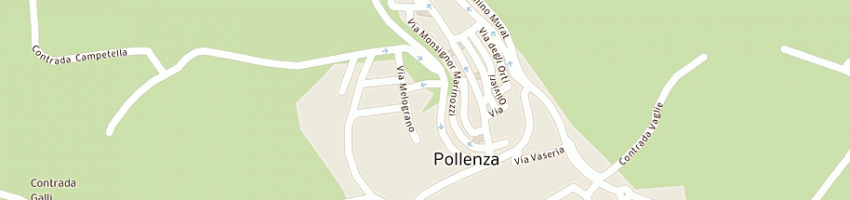 Mappa della impresa mele vincenzo a POLLENZA