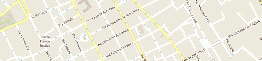 Mappa della impresa biondo francesco paolo a PALERMO