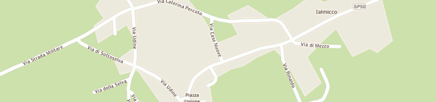 Mappa della impresa battistutta lucio antenne tv-sat a PALMANOVA