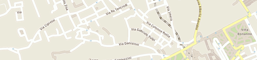 Mappa della impresa alter ego di sileci giuseppe a PALERMO