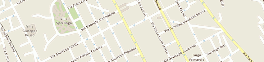 Mappa della impresa f e b srl a PALERMO