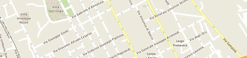 Mappa della impresa barone mario a PALERMO