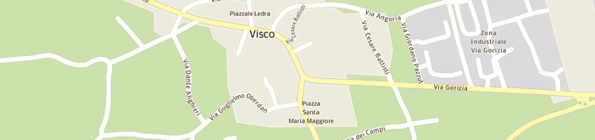Mappa della impresa nali fabrizio a VISCO