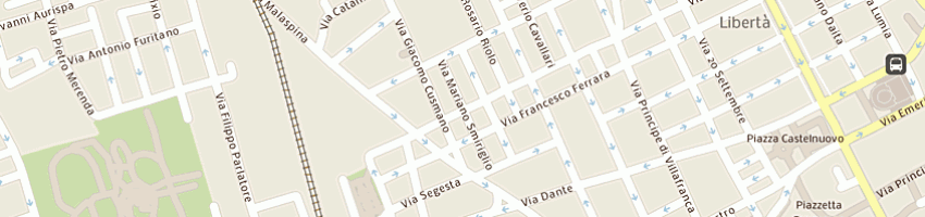 Mappa della impresa lo cascio salvatore a PALERMO