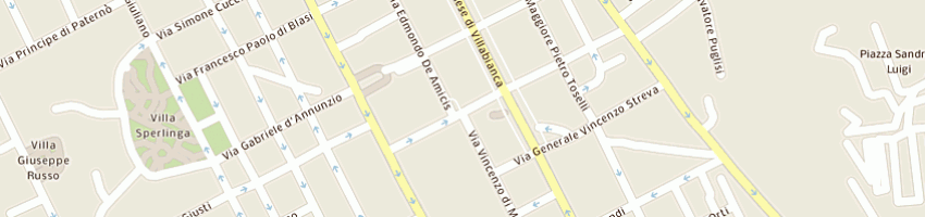 Mappa della impresa studio amministrativo-tributario rag salamone e rag la lic a PALERMO