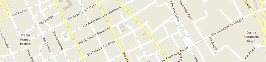 Mappa della impresa feba service s a s di ferrara salvatore a PALERMO