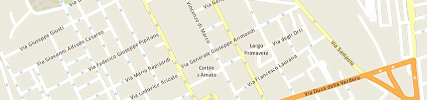 Mappa della impresa smep italia di paradiso elviro e c sas a PALERMO