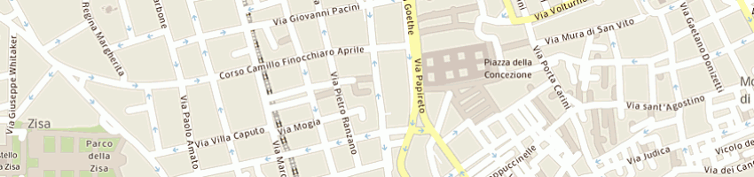 Mappa della impresa billeci rosario a PALERMO