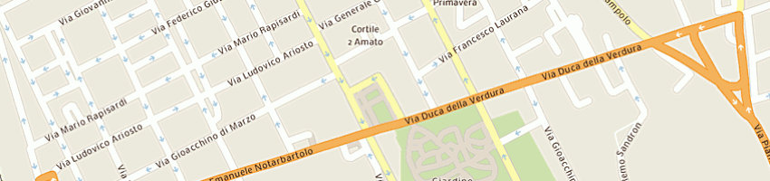 Mappa della impresa progress assicurazioni spa a PALERMO
