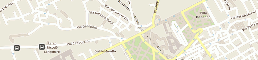 Mappa della impresa benefazio stefano a PALERMO