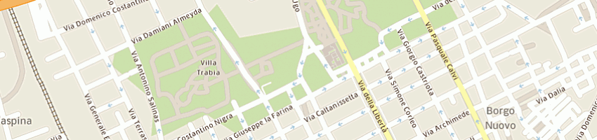 Mappa della impresa leonardo girolamo e c snc a PALERMO