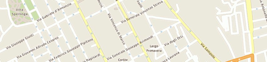 Mappa della impresa labita giuseppe consulenza e formazione sas a PALERMO