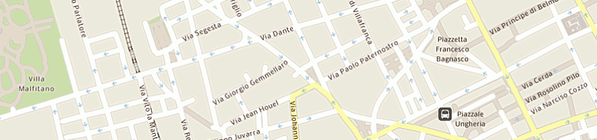Mappa della impresa imasssas di talarico a e c a PALERMO