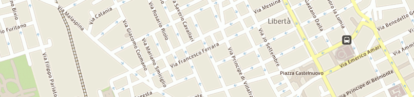 Mappa della impresa gentile antonio a PALERMO