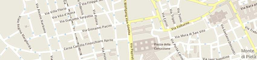 Mappa della impresa i miei fiori di ribbeni giovanni e f snc a PALERMO
