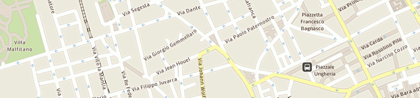 Mappa della impresa silvani francesco a PALERMO