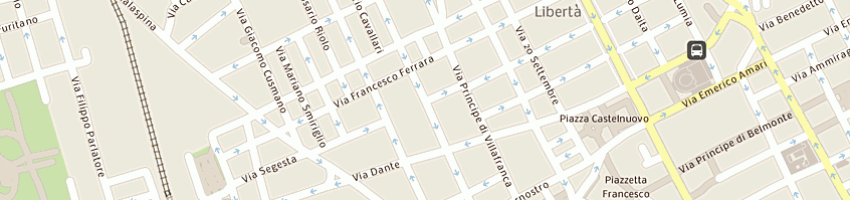 Mappa della impresa eos - nuove tecnologie informatiche srl a PALERMO
