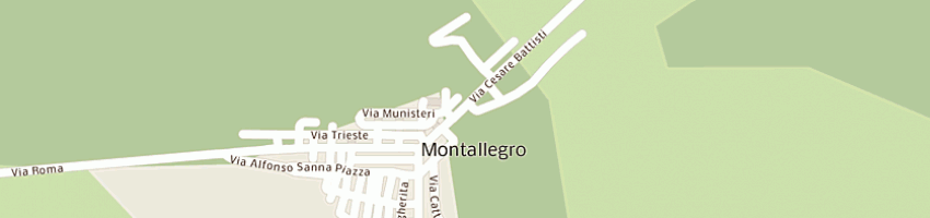Mappa della impresa azienda unita' sanitaria locale n1 a MONTALLEGRO