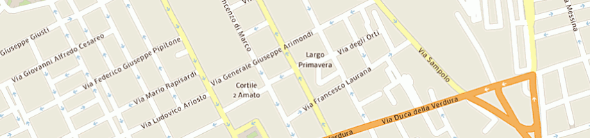 Mappa della impresa zabbia vito a PALERMO