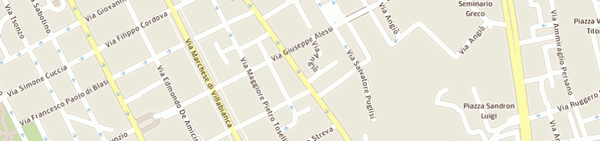 Mappa della impresa perez giuseppe antonio a PALERMO