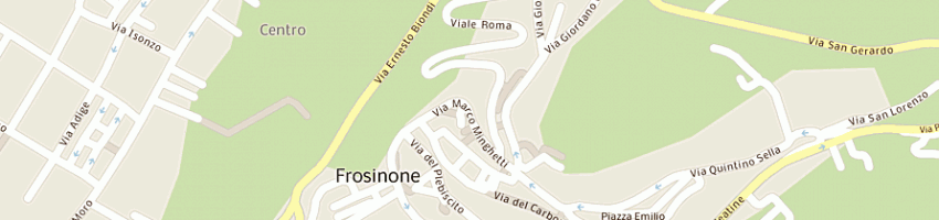 Mappa della impresa calderari sports di colabucci maria a FROSINONE