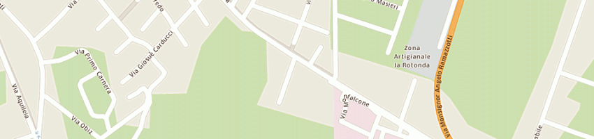 Mappa della impresa ciao ciao veneto srl a CERVIGNANO DEL FRIULI