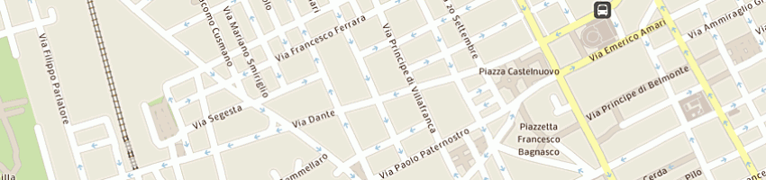 Mappa della impresa comune di palermo a PALERMO