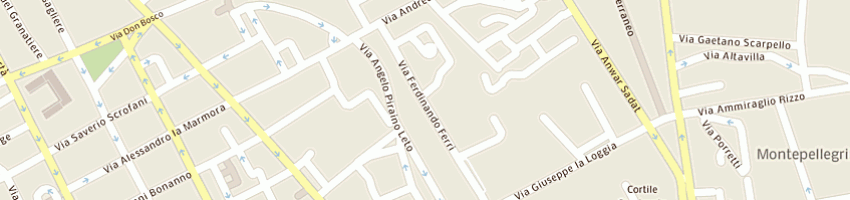 Mappa della impresa damonte srl a PALERMO