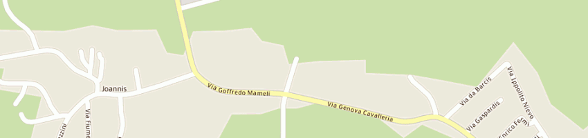 Mappa della impresa midj srl a AIELLO DEL FRIULI