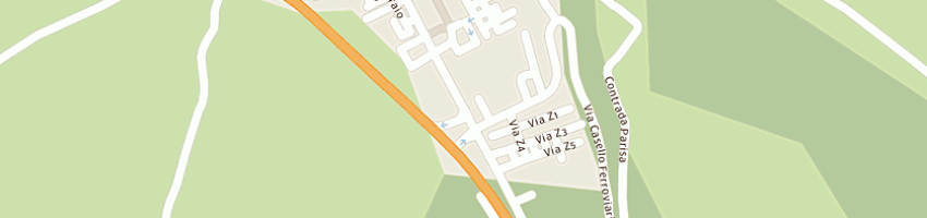 Mappa della impresa greco zambito giuseppa a MONTALLEGRO