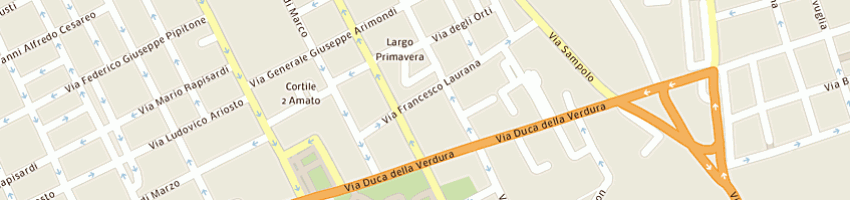 Mappa della impresa benigno giovanni a PALERMO