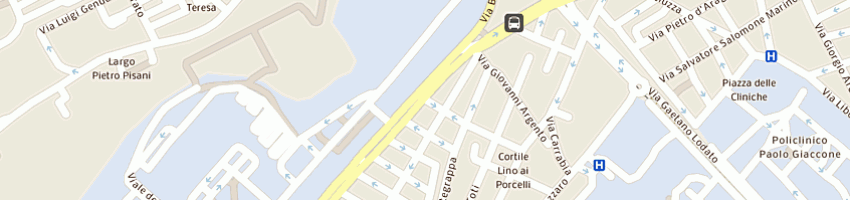 Mappa della impresa sercom di machi' pietro a PALERMO