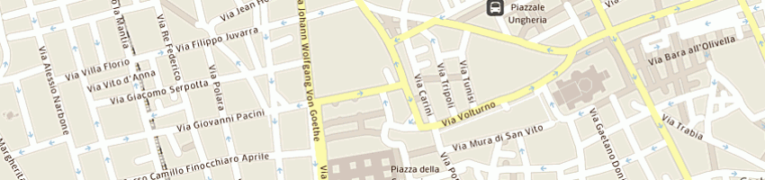 Mappa della impresa gattopardo di lo nardo francesca agenzia immobiliare a PALERMO