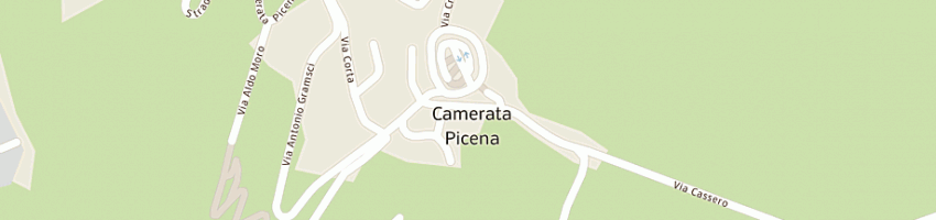 Mappa della impresa dolce e salato di fiorini r e m - snc a CAMERATA PICENA