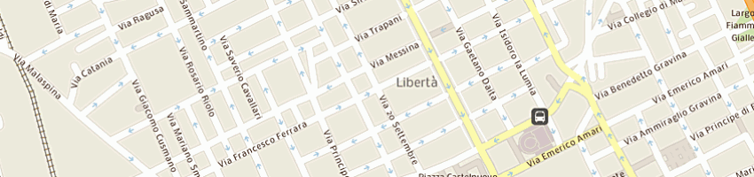 Mappa della impresa dottore codiglione studio immobbiliare massimiliano a PALERMO