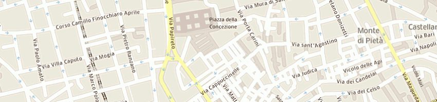 Mappa della impresa caffe' florio' di zaccheroni maria e c sas a PALERMO