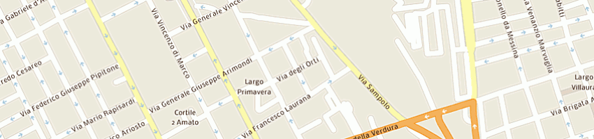 Mappa della impresa legno srl a PALERMO