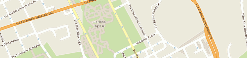 Mappa della impresa oliveri chines anna a PALERMO