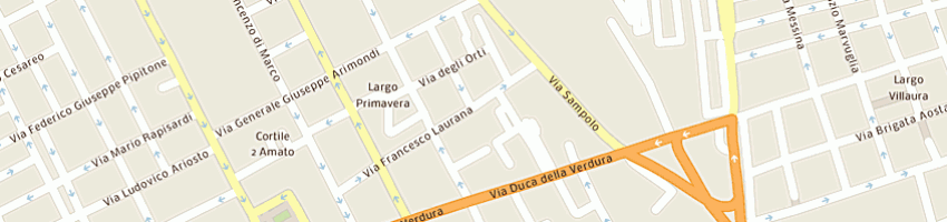 Mappa della impresa emme com di monaco marco a PALERMO