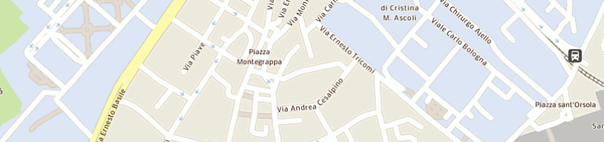 Mappa della impresa palladio srl a PALERMO