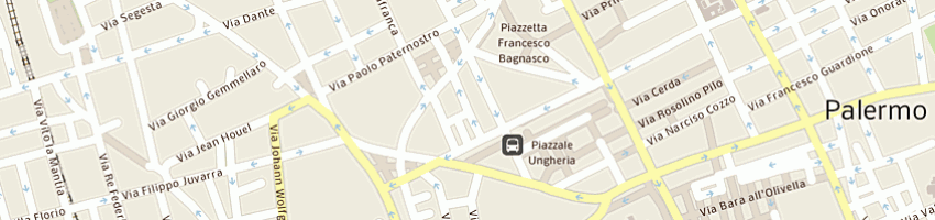 Mappa della impresa editoriale centonove srl a PALERMO